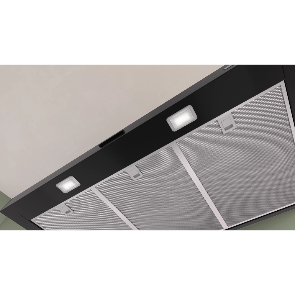 Bosch DWB95CC60B 90cm Chimney Cooker Hood, Black, B Rated
