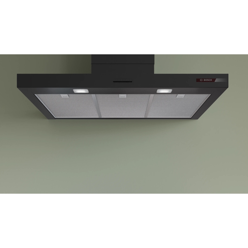 Bosch DWB95CC60B 90cm Chimney Cooker Hood, Black, B Rated