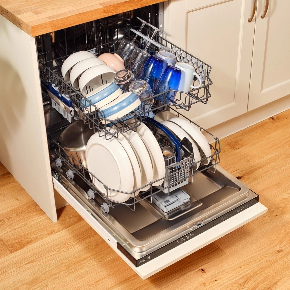 Sensis DWBI0213FSDWA Fully Integrated Dishwasher, 13 Place Settings, D Rated