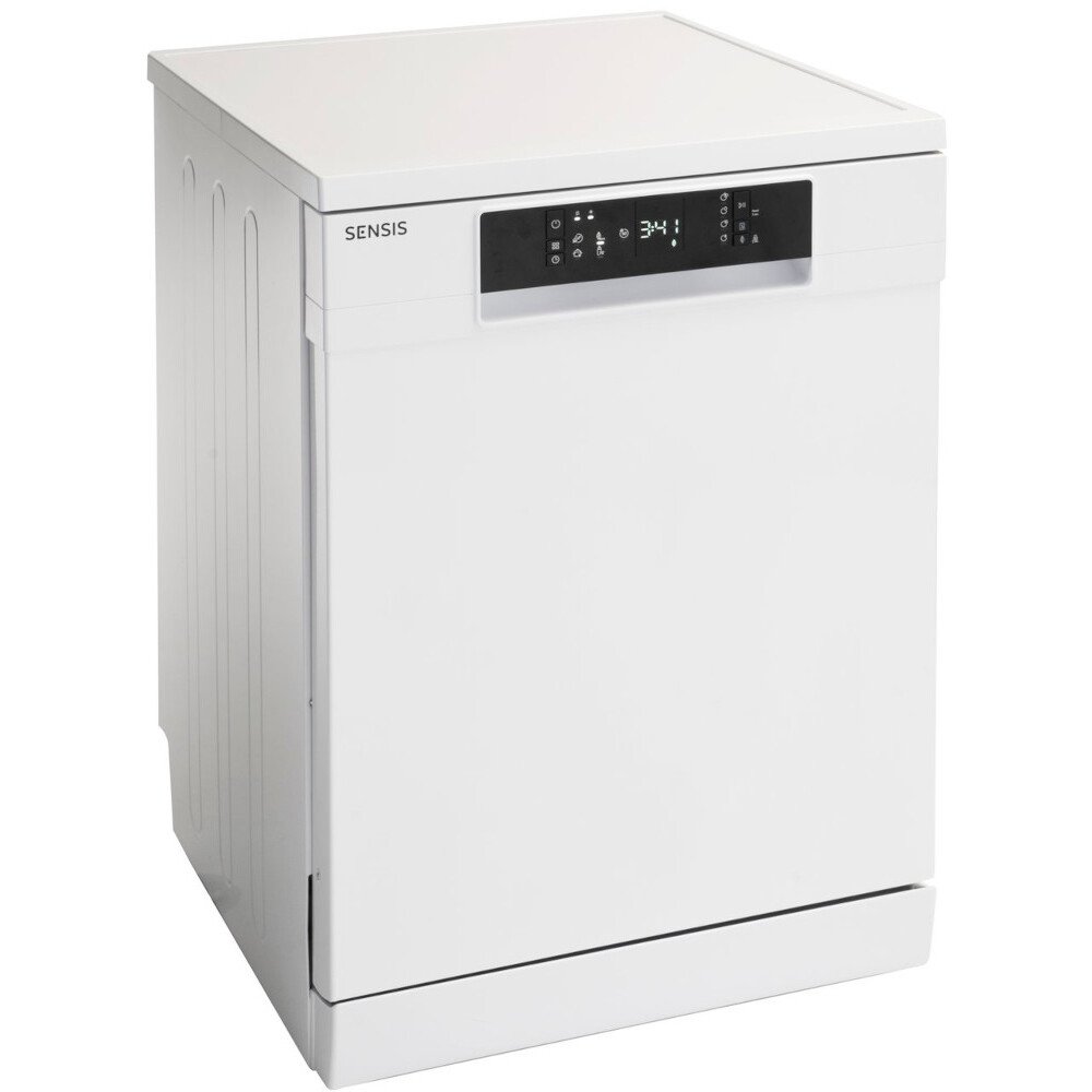 Sensis DWF0114FSDW Dishwasher, 14 Place Settings, White, D Rated