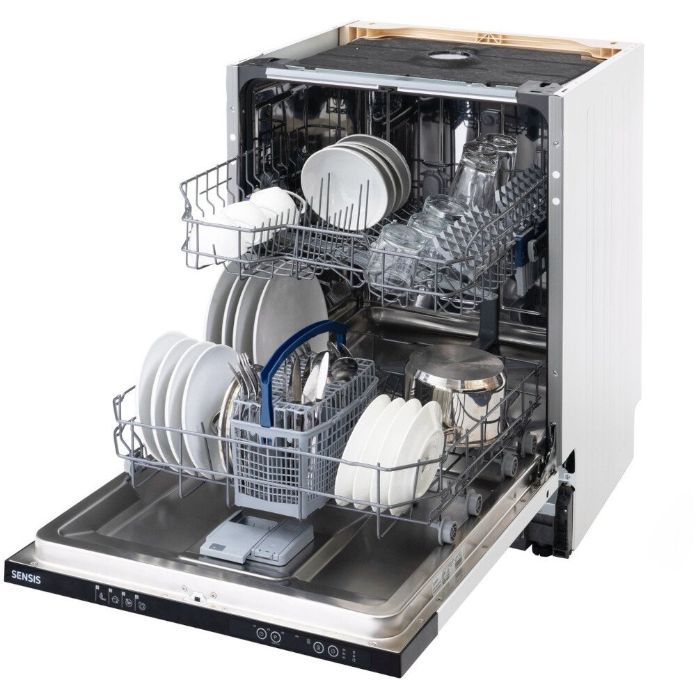 Sensis DWI0113FSDW Fully Integrated Dishwasher, 13 Place Settings, D Rated