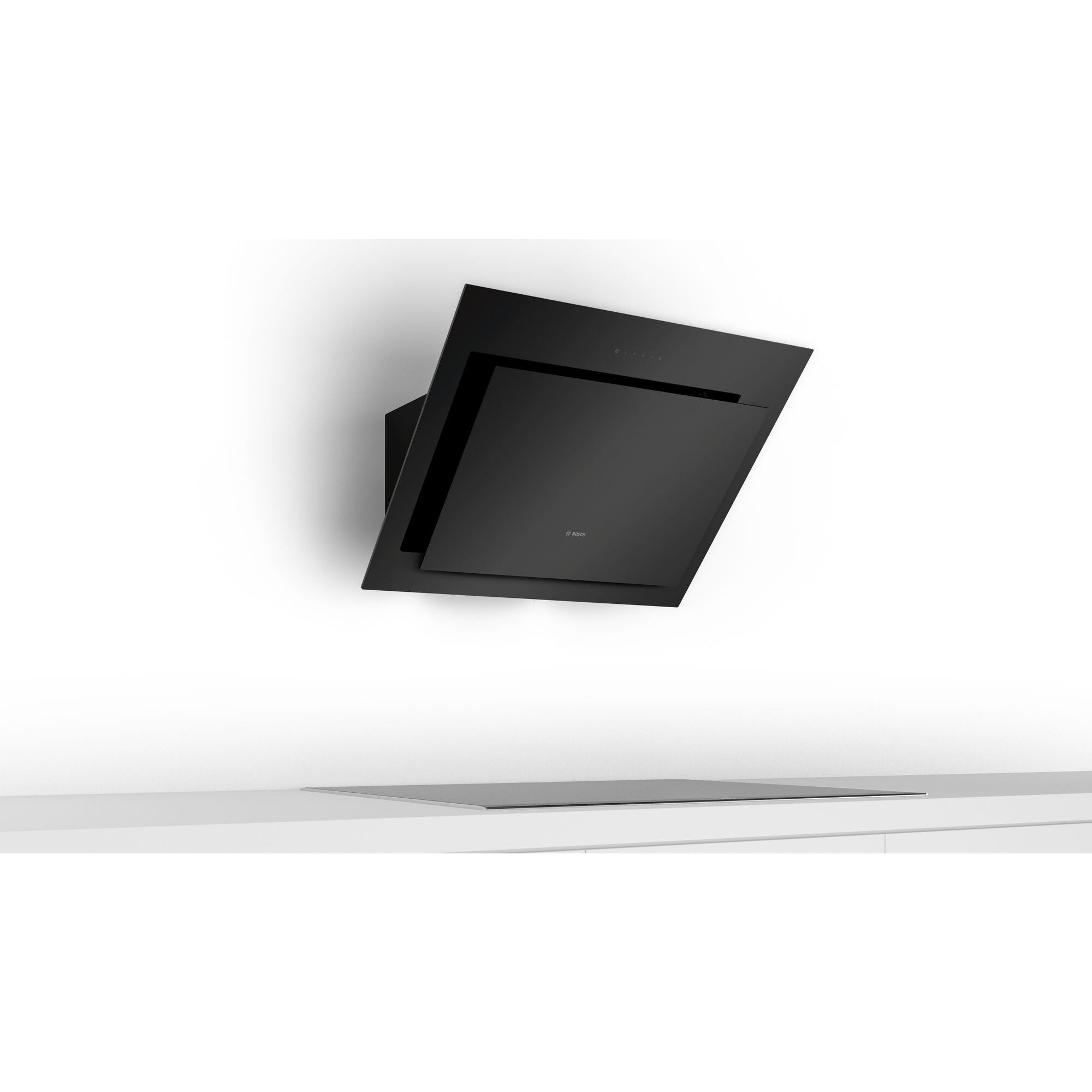 Buy Bosch Serie 4 DWK87CM60B 80cm Chimney Hood Black Printed/Clear