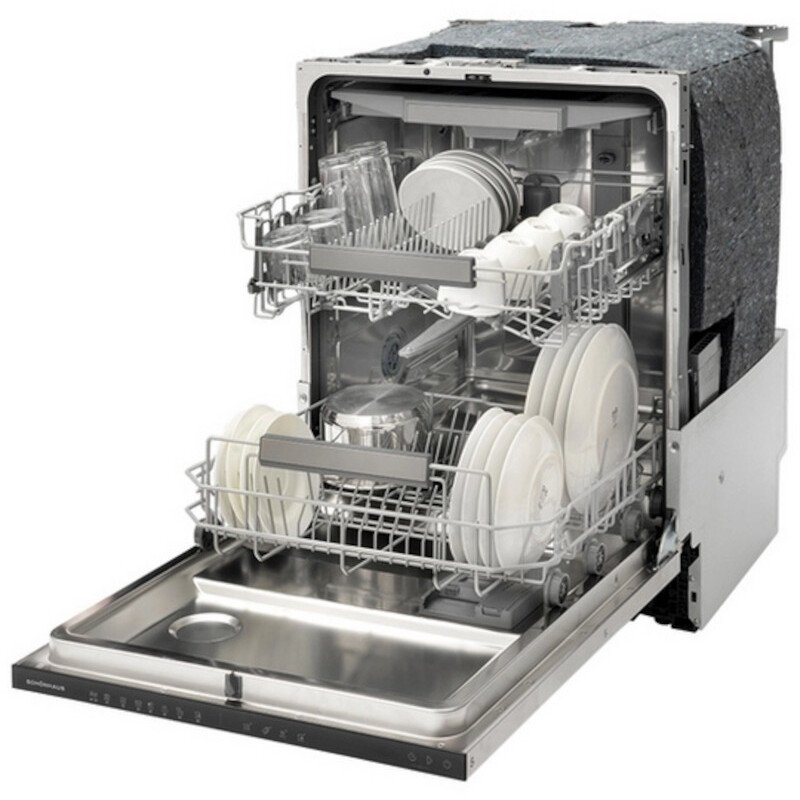 Schonhaus DWSI0115FSB Fully Integrated Dishwasher, 15 Place Settings, B Rated