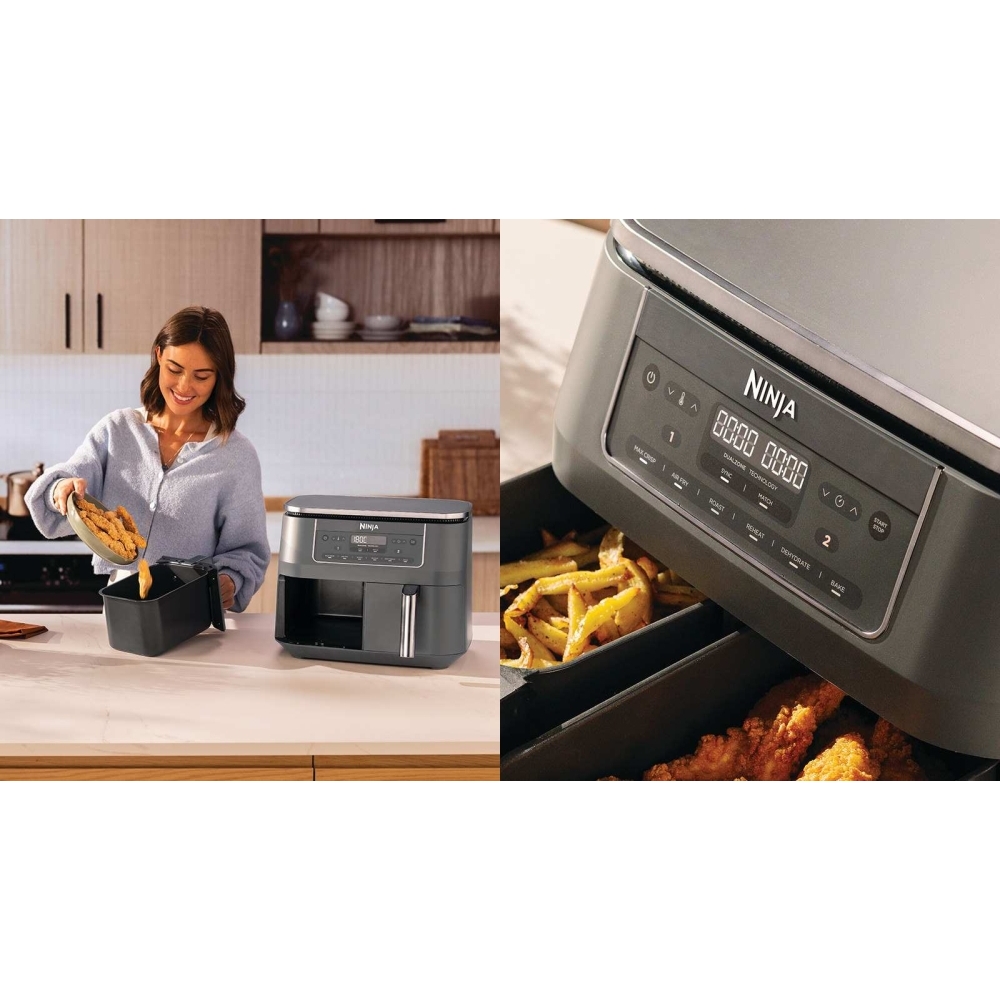 Ninja DZ300UK Air Fryer, Grey
