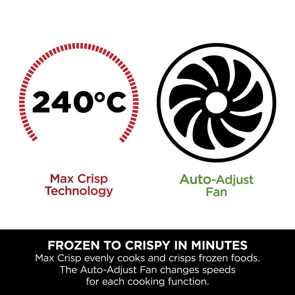 Ninja DZ300UK Air Fryer, Grey