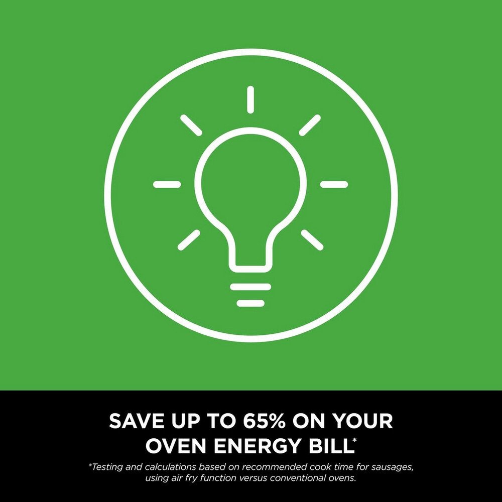 Ninja DZ400UK Air Fryer, Grey