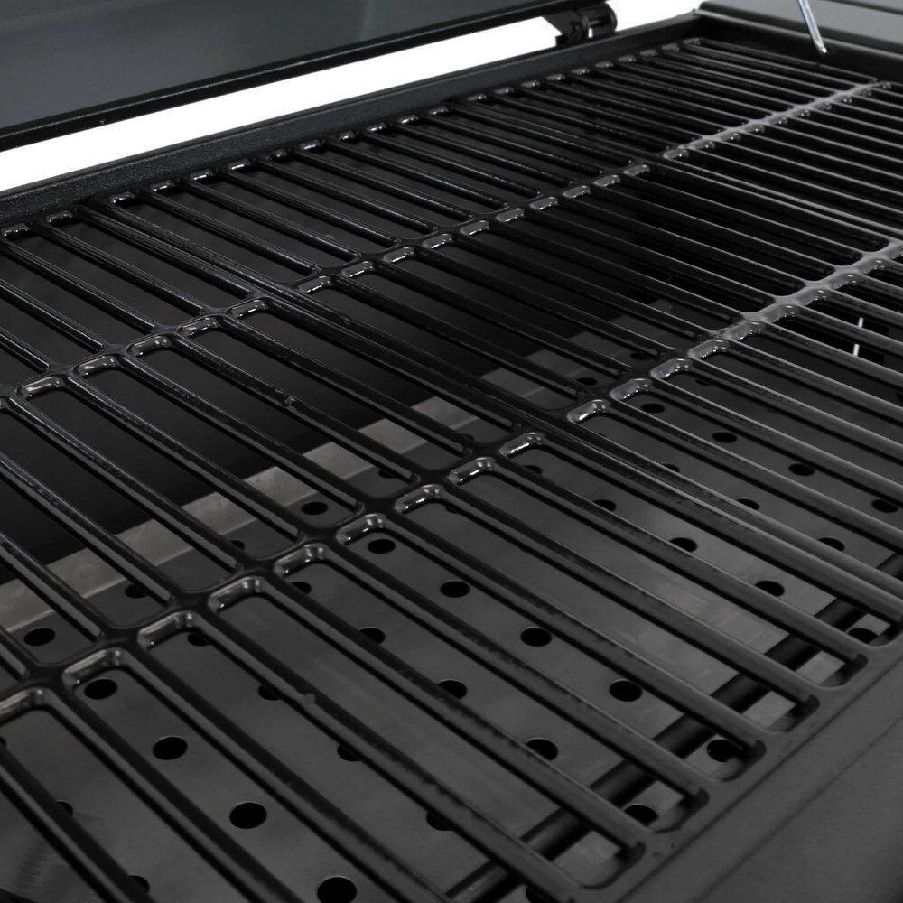 Char-Griller E2197 30" Traditional Charcoal Grill, Black
