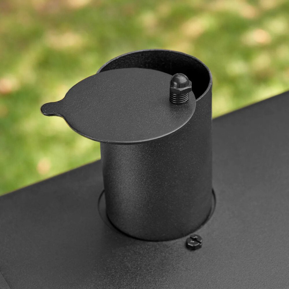 Char-Griller E2197 30" Traditional Charcoal Grill, Black