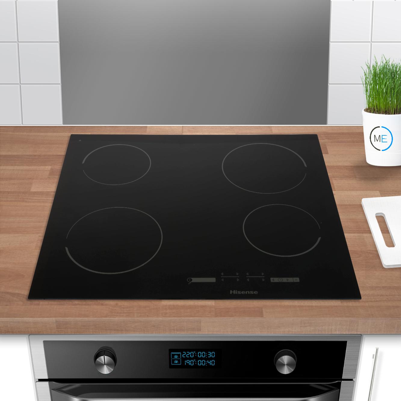 Hisense E6431C Ceramic Hob, Black