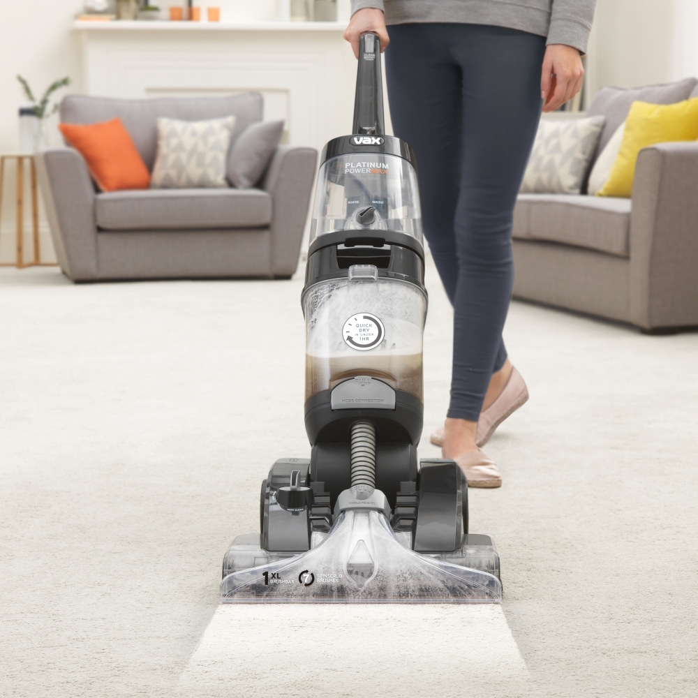 Vax ECB1SPV1 Platinum Power Max Carpet Cleaner, Grey
