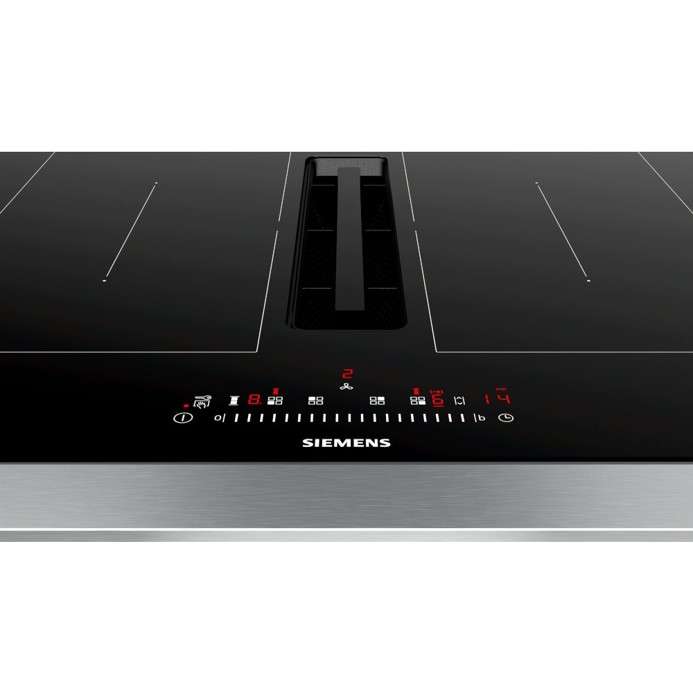 siemens iq500 induction hob with extractor