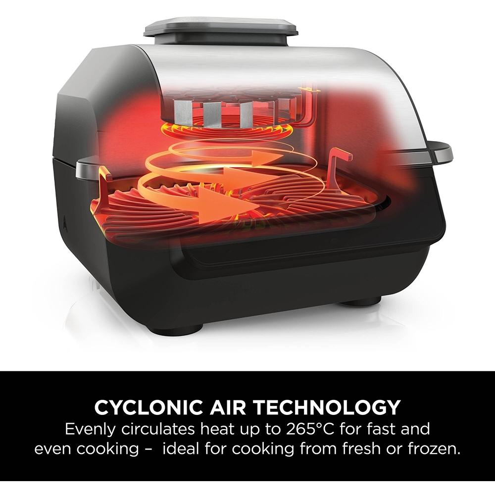 Ninja EG351UK 5-in-1 Grill & Air Fryer, Black