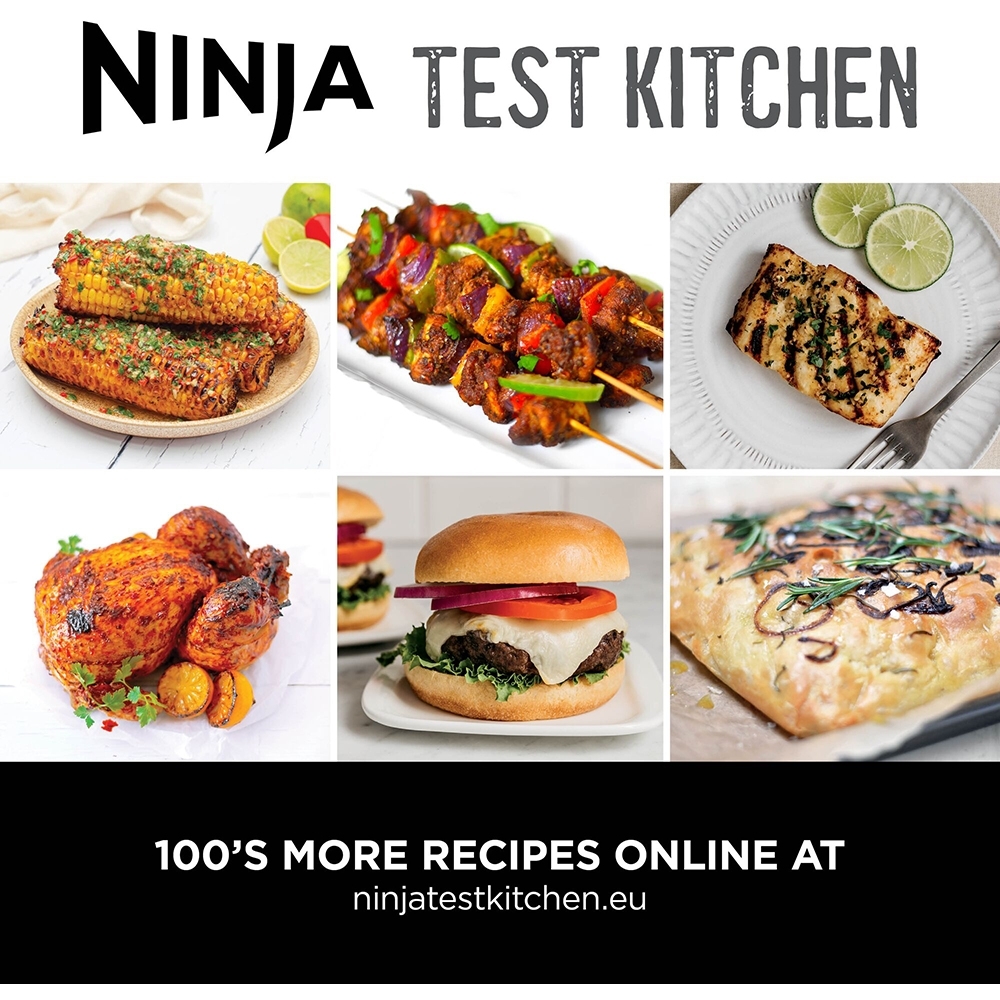 Ninja EG351UK 5-in-1 Grill & Air Fryer, Black