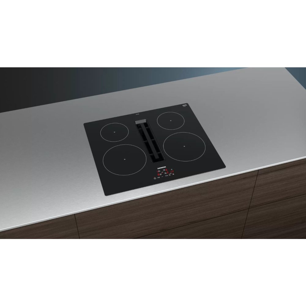 electric hob with built in extractor fan