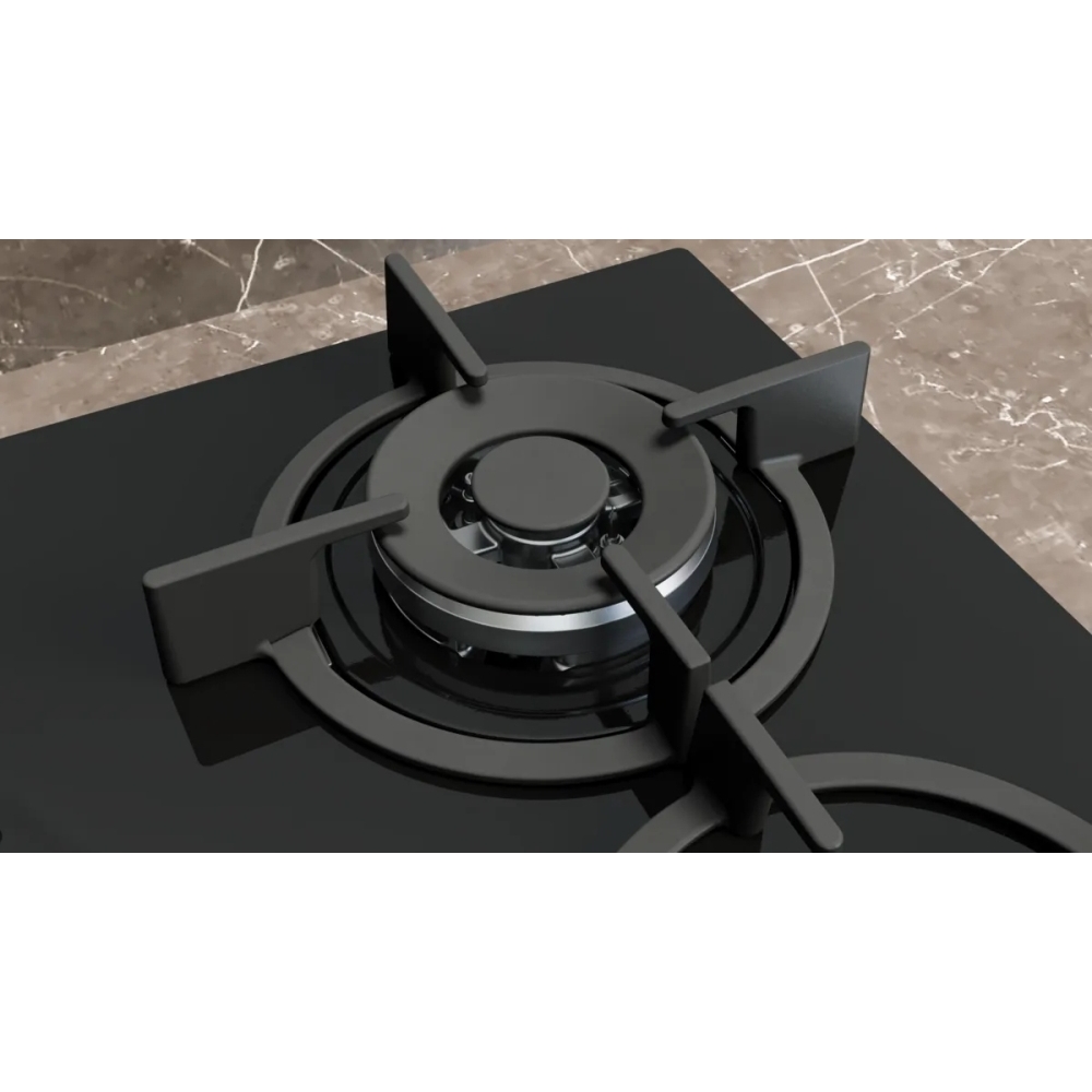 Siemens EP6A6HI10 iQ500 59cm 4 Burner Gas Hob, Black