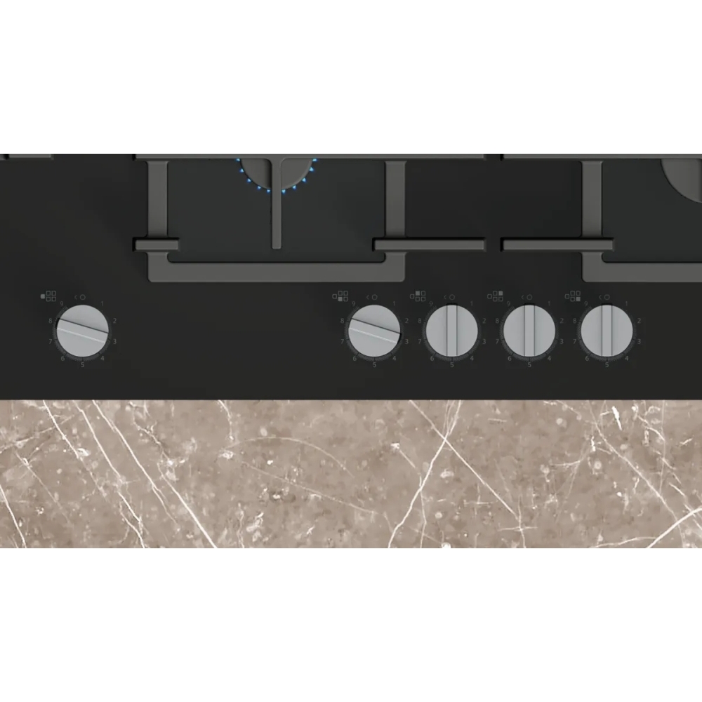 Siemens EP9A6MI40 iQ500 92cm 5 Burner Gas Hob, Black