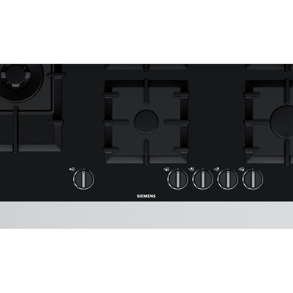 Buy Siemens iQ500 EP9A6SB90 5 Burner Gas Hob Black Marks Electrical