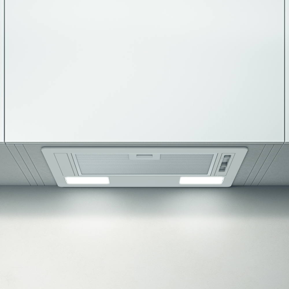 Elica ERA-STD-60 Canopy Cooker Hood, Grey, C Rated