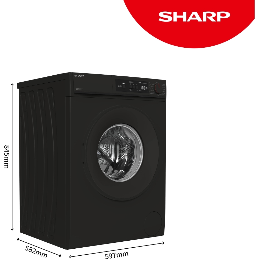 Sharp ES-NFA014BM1NA-EN Washing Machine