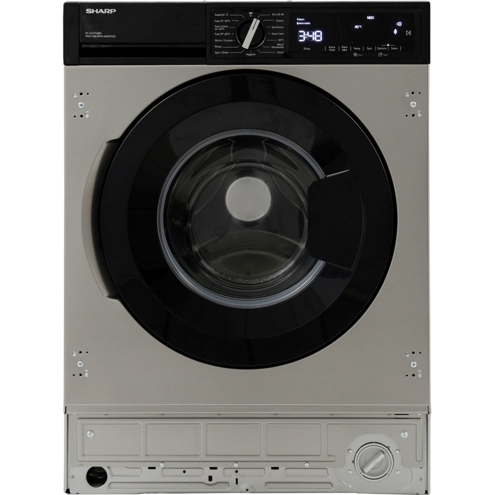 Sharp ES-SIL914BIA-EN Integrated Washing Machine, A Rated