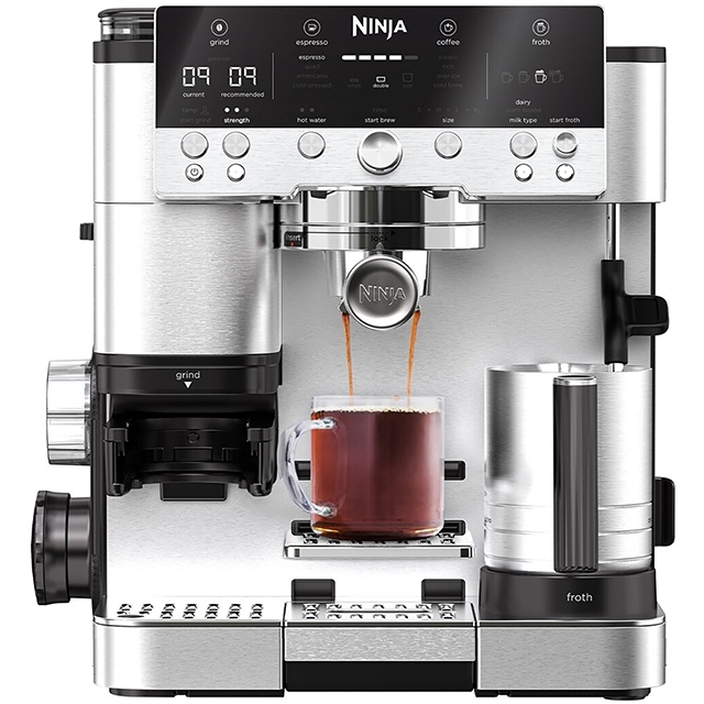 Ninja ES601UK Coffee Machine, Silver