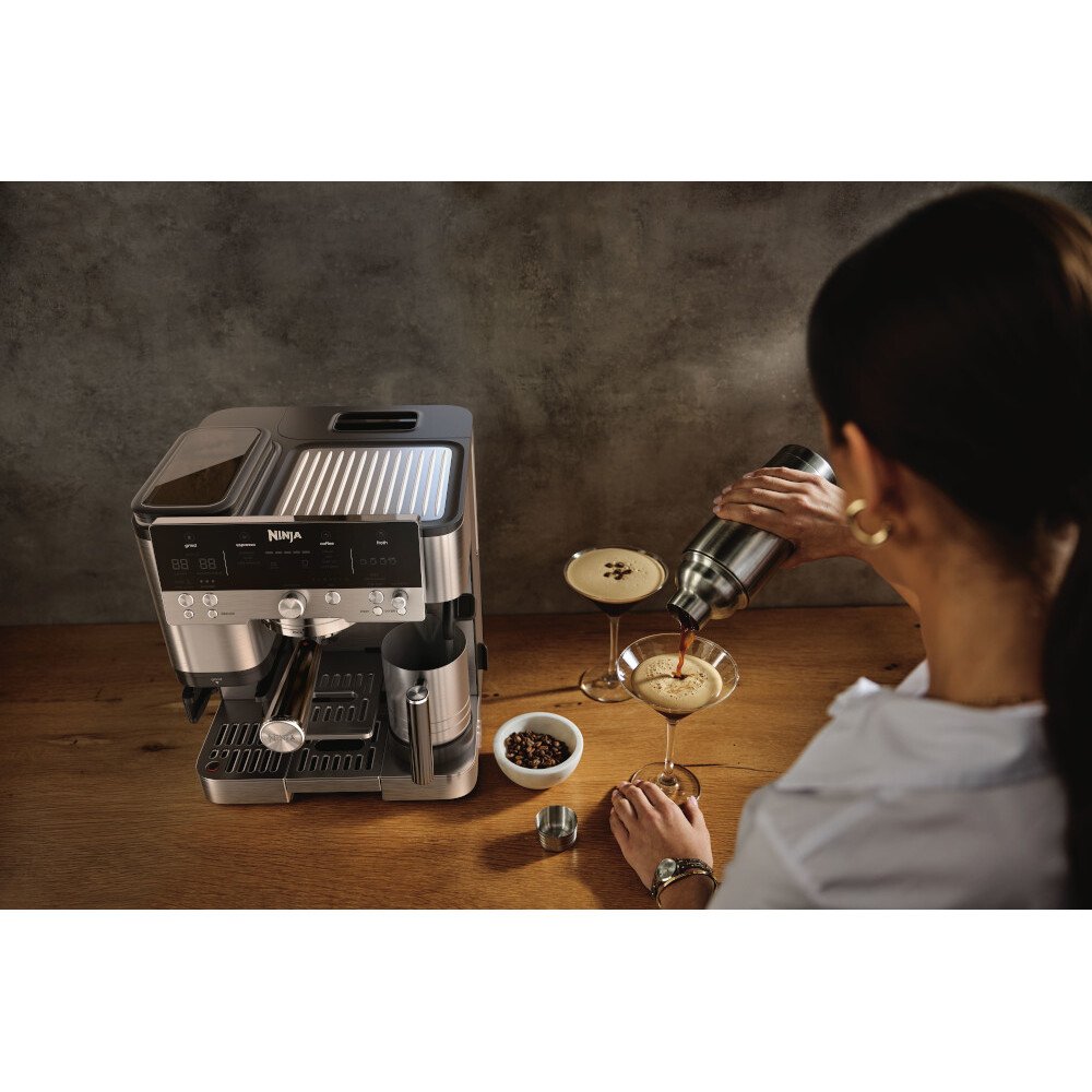 Ninja ES601UK Coffee Machine, Silver