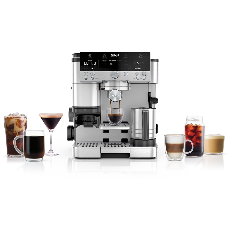 Ninja ES601UK Coffee Machine, Silver