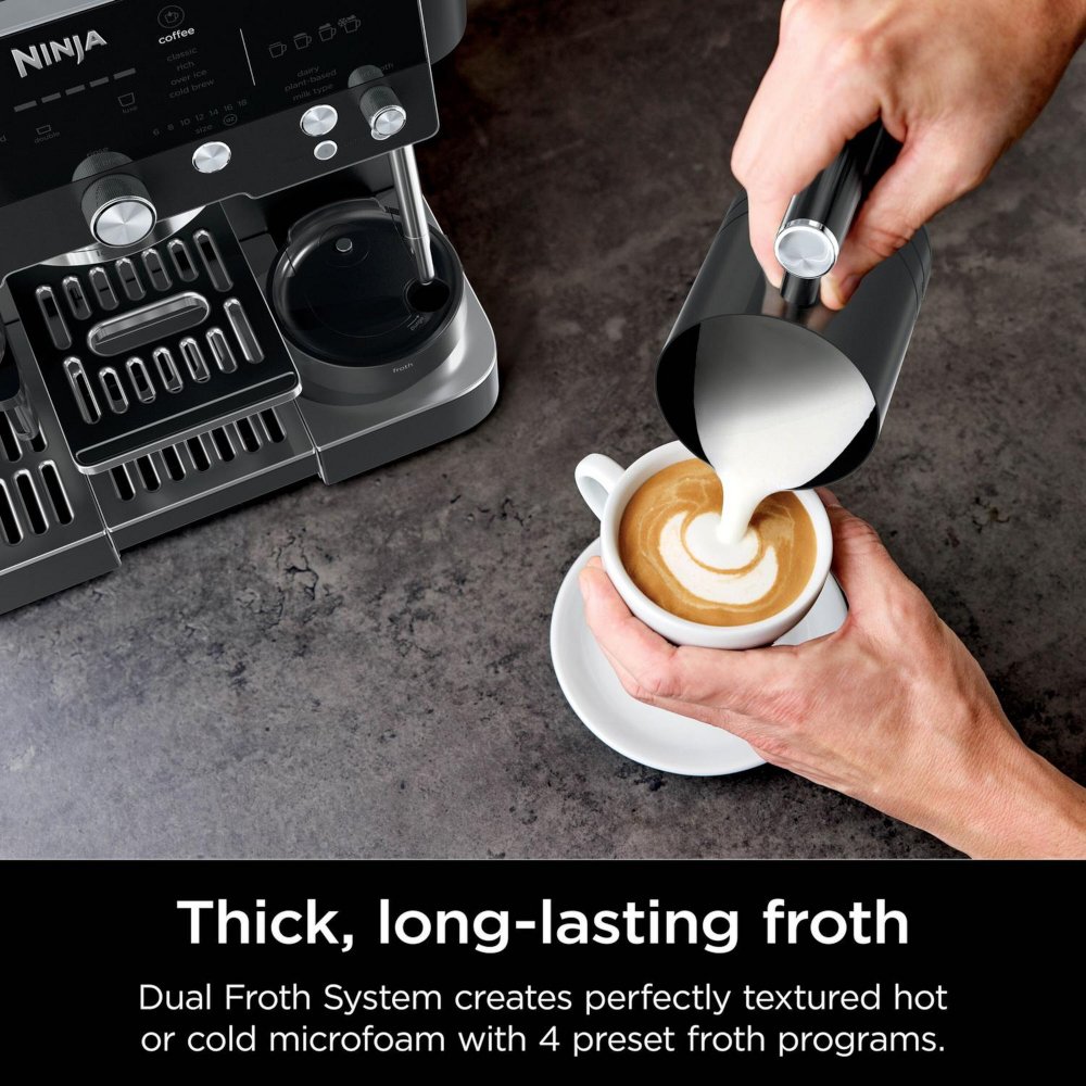 Ninja ES601UKBK Coffee Machine, Black
