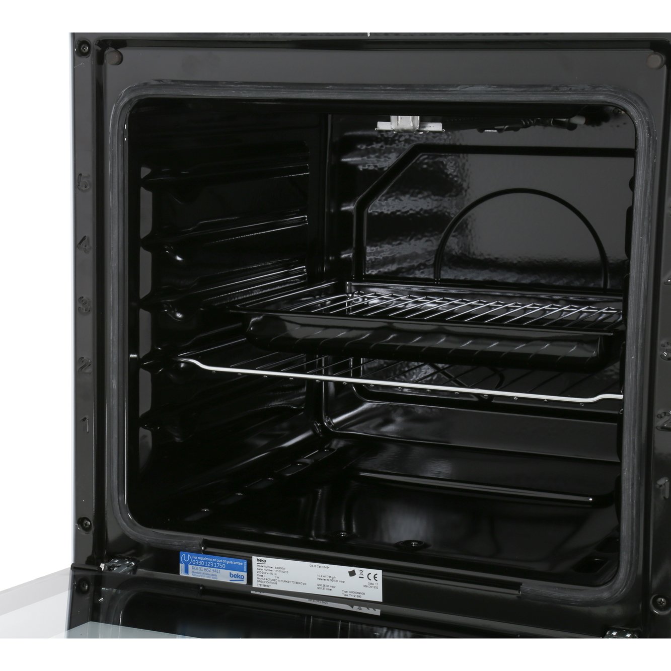 Buy Beko ESG50W Gas Cooker with Single Oven White Marks Electrical