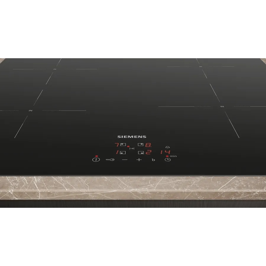 Siemens EU611BEB5E iQ100 59cm Induction Hob, Black