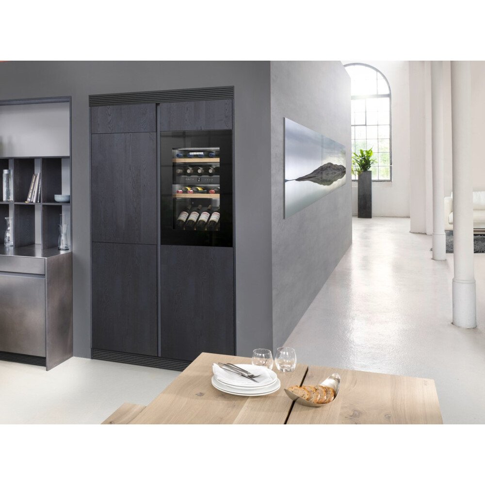Liebherr EWTgb1683 Integrated Wine Cooler, Black, G Rated