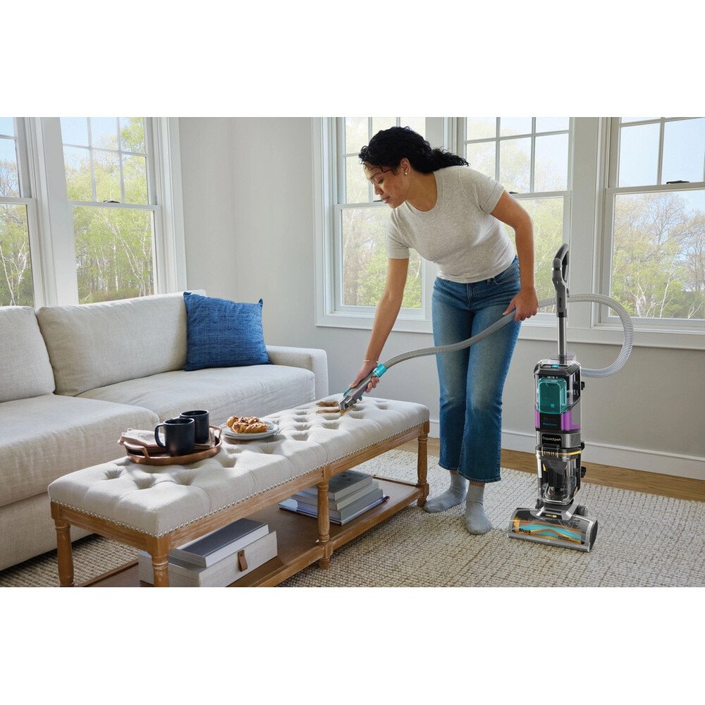 Shark EX300UK CarpetXpert HairPro Pet Deep Carpet Cleaner with Built-In StainStriker, Black