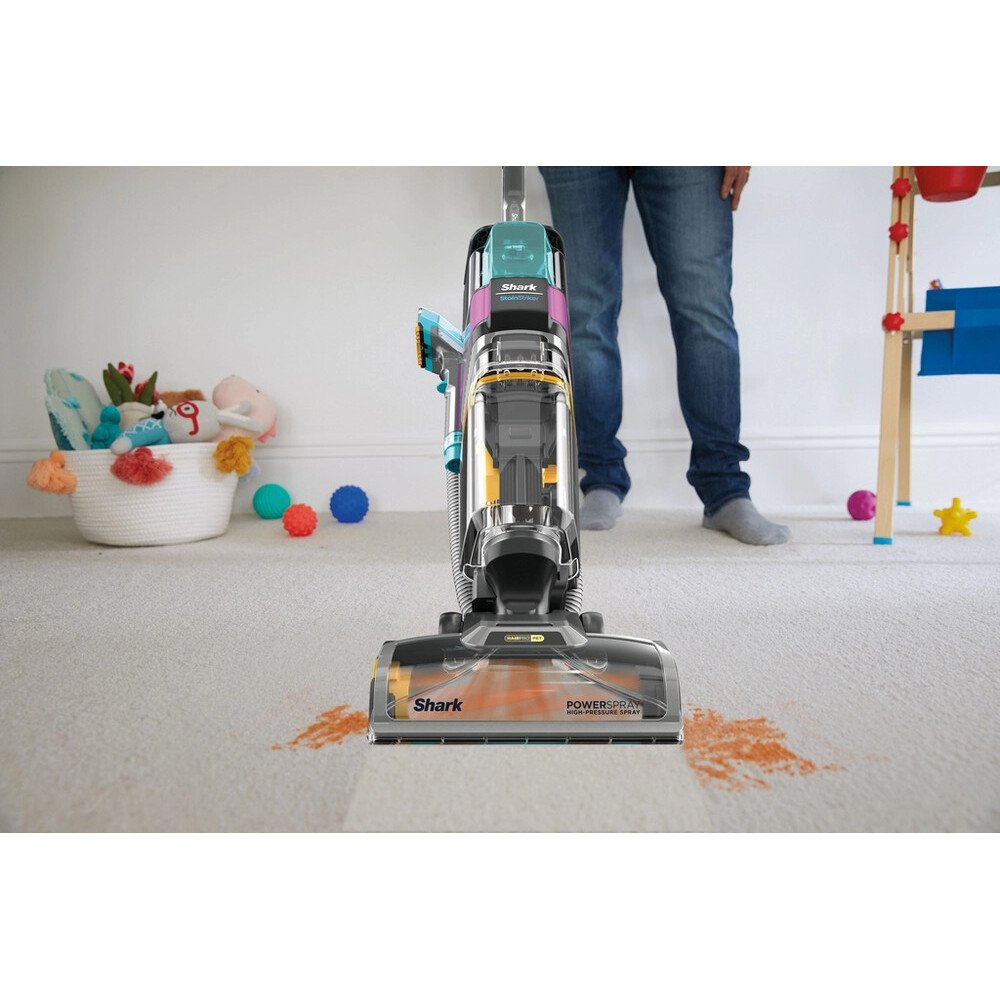 Shark EX300UK CarpetXpert HairPro Pet Deep Carpet Cleaner with Built-In StainStriker, Black