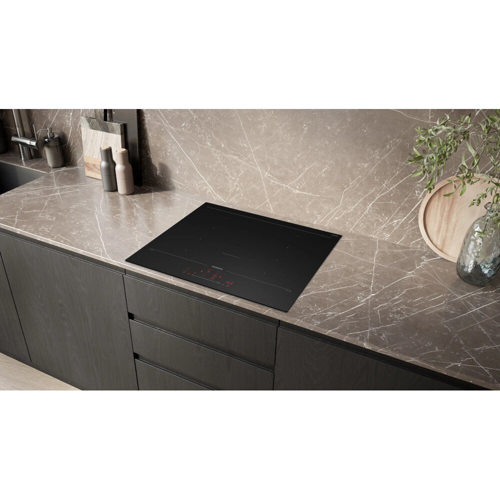 Siemens EX61AHYC1E iQ700 59cm Induction Hob, Black