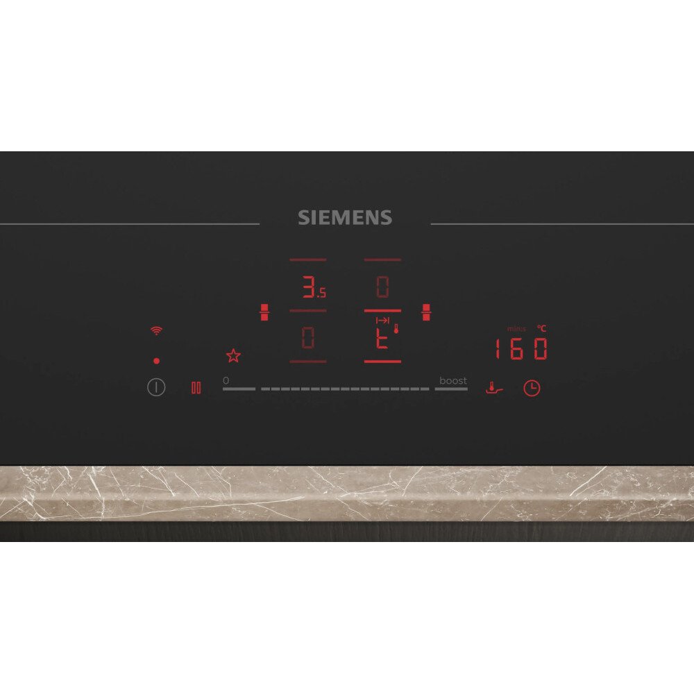 Siemens EX61AHYC1E iQ700 59cm Induction Hob, Black