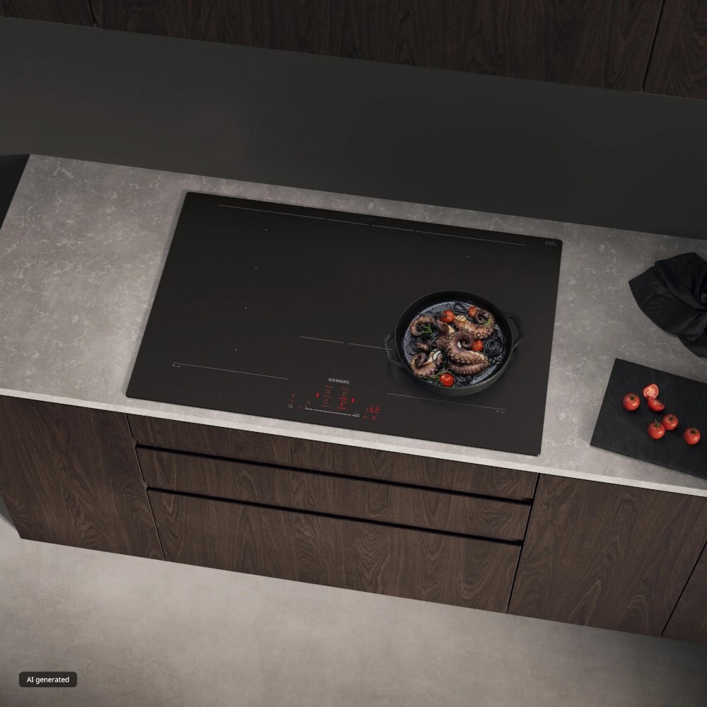 Siemens EX81AHYC1E iQ700 80cm Induction Hob, Black