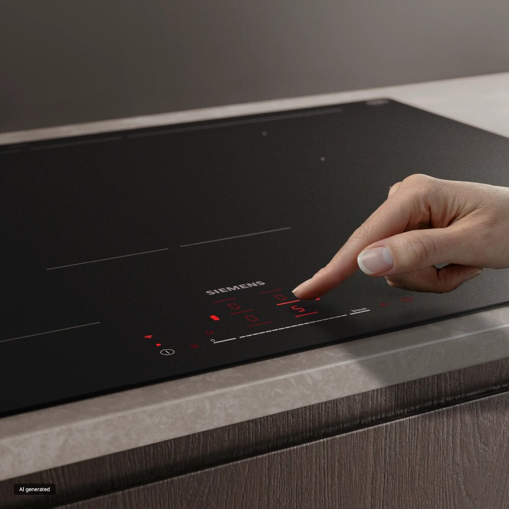 Siemens EX81AHYC1E iQ700 80cm Induction Hob, Black