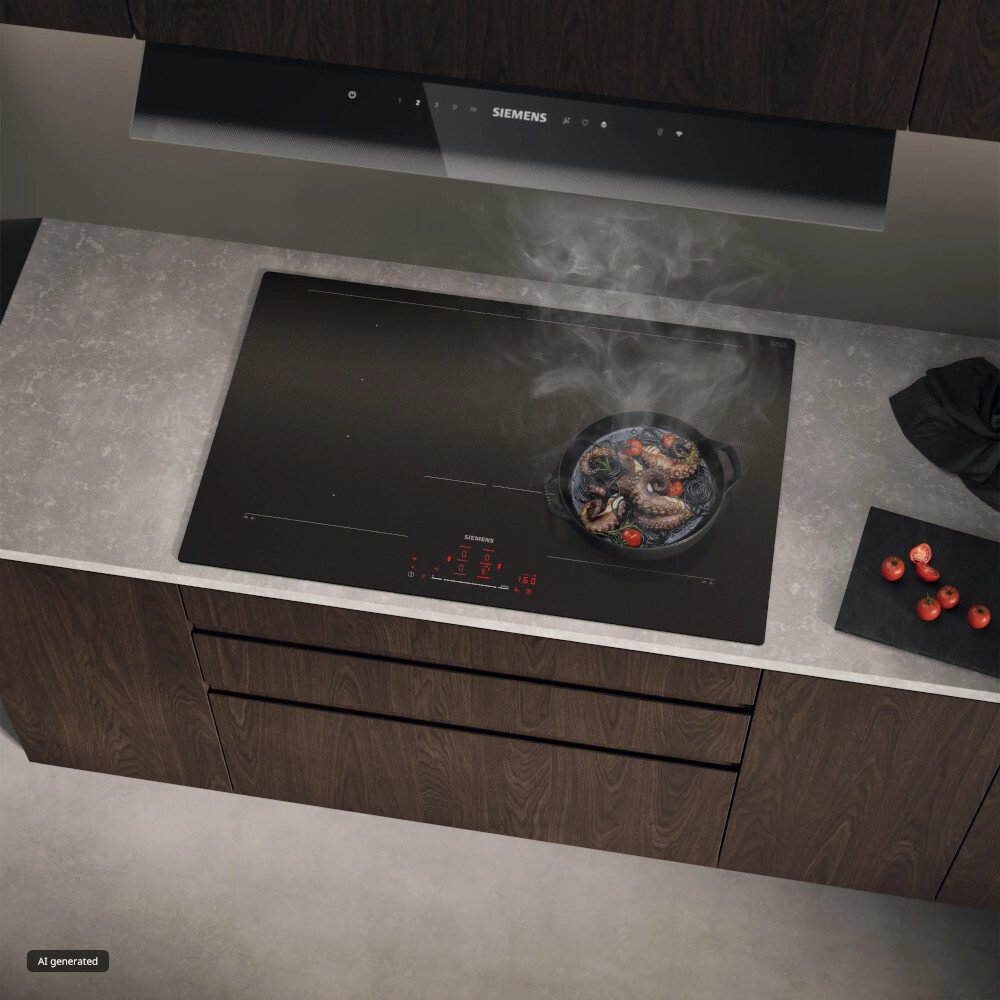 Siemens EX81AHYC1E iQ700 80cm Induction Hob, Black