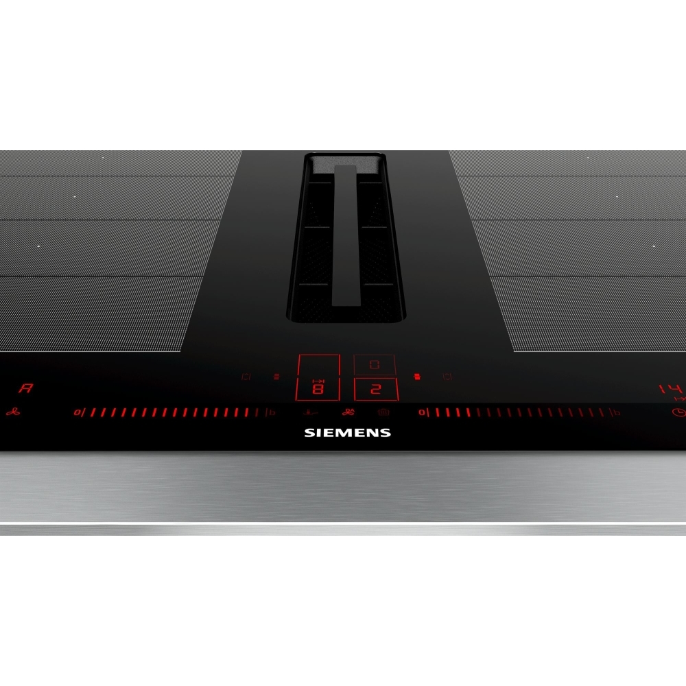 Siemens EX875LX67E iQ700 81cm Vented Hob, Black, B Rated