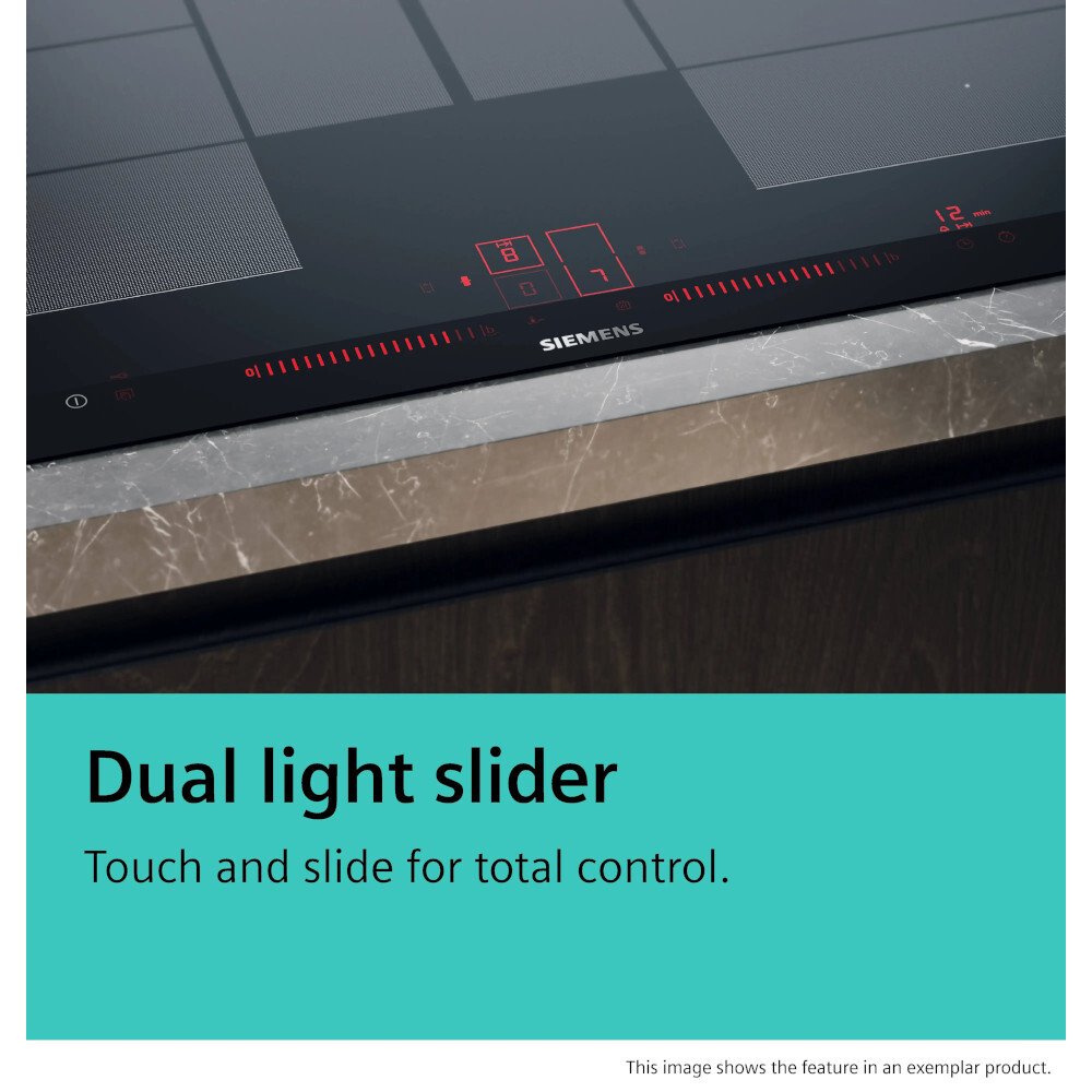 Siemens EX875LYV1E 81cm Induction Hob, Black