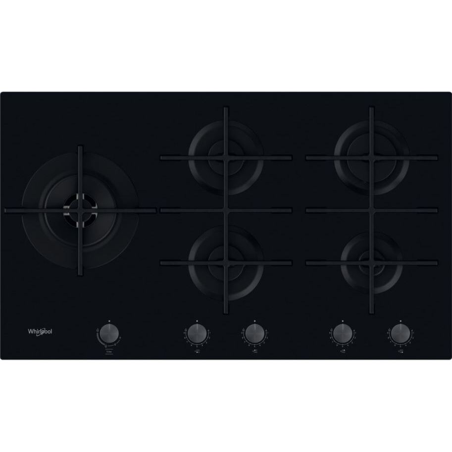 Whirlpool GOWL 958/NB 5 Burner Gas Hob, Black