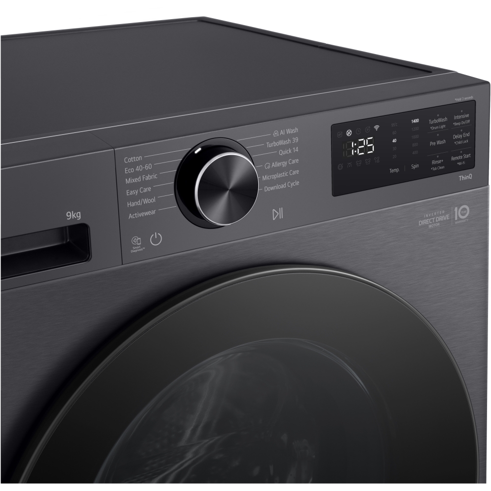 LG F2X50S9TBB Washing Machine