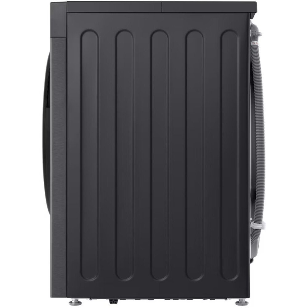 LG F4X5011TBB Washing Machine, 11kg, 1400 Spin, Black, A Rated
