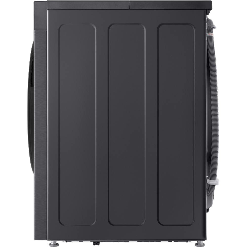 LG F4X5013TBB Washing Machine, 1400 Spin, Black, A Rated