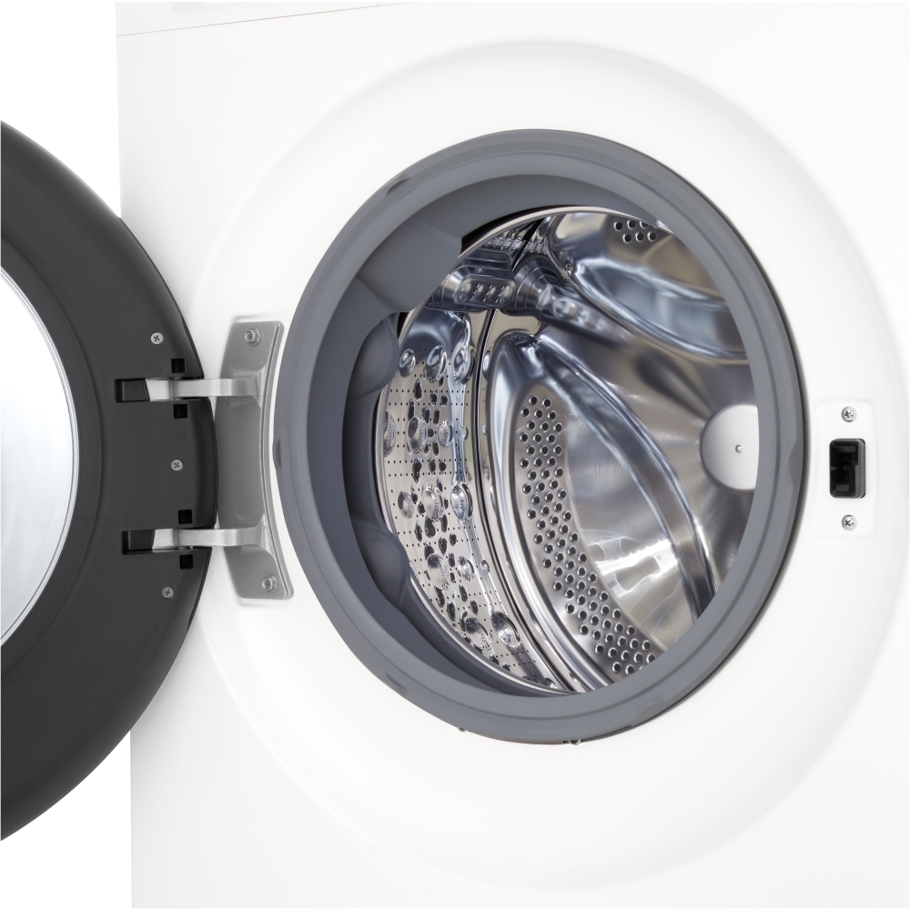 LG F4X5013TWB Washing Machine, 1400 Spin, White, A Rated