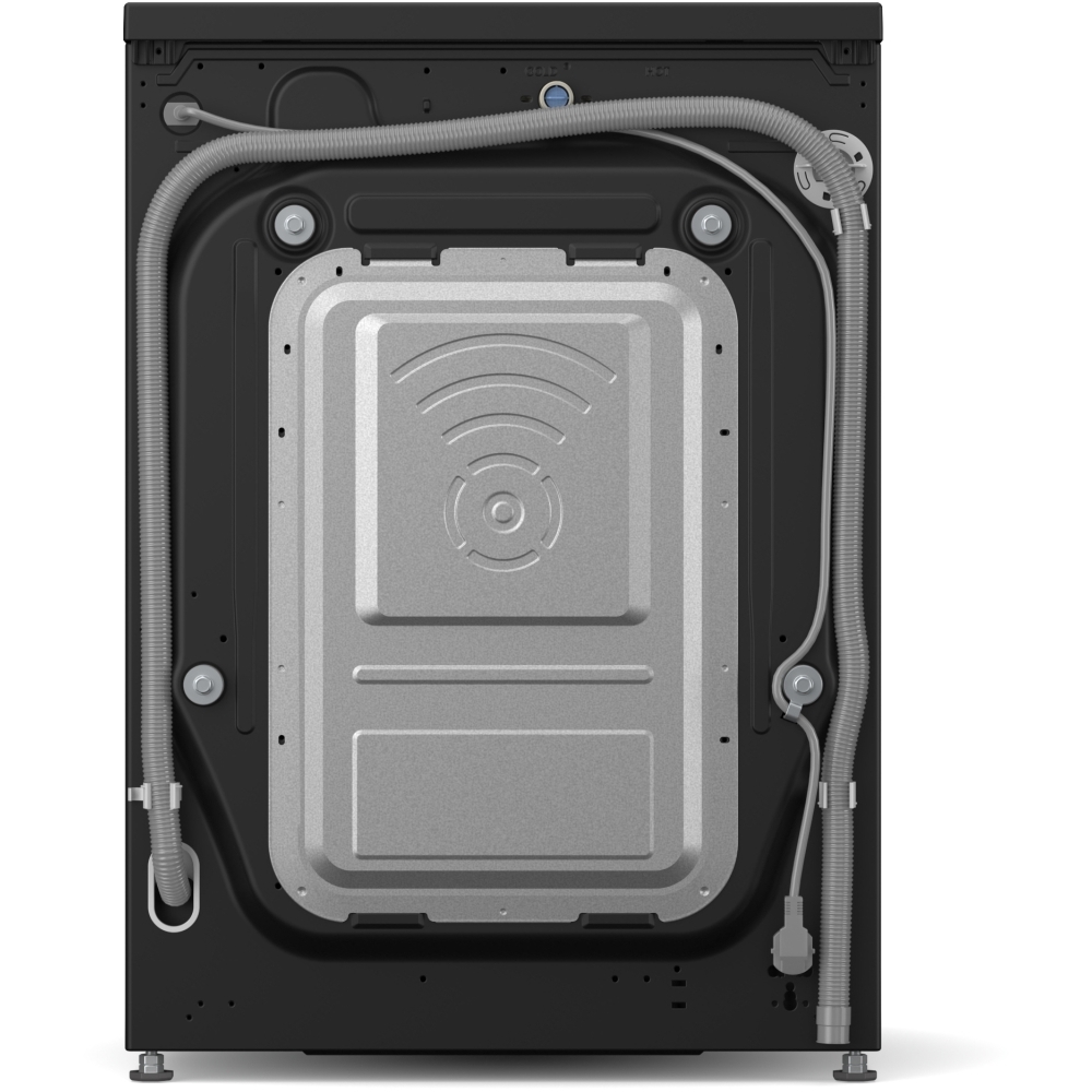 LG F4X7009TBB Washing Machine, 9kg, 1400 Spin, Black, A Rated