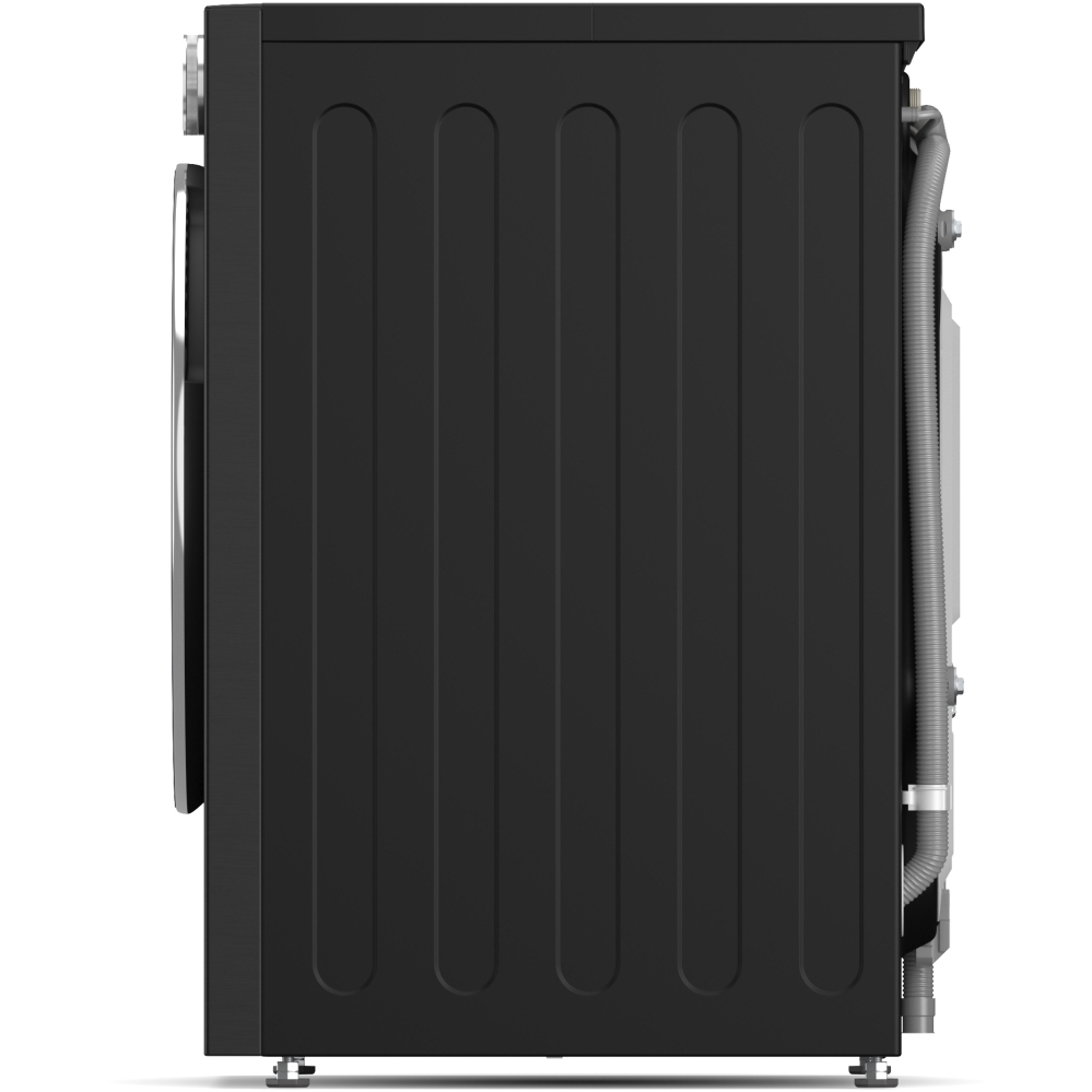 LG F4X9009TBC Washing Machine, 9kg, 1400 Spin, Black, A Rated