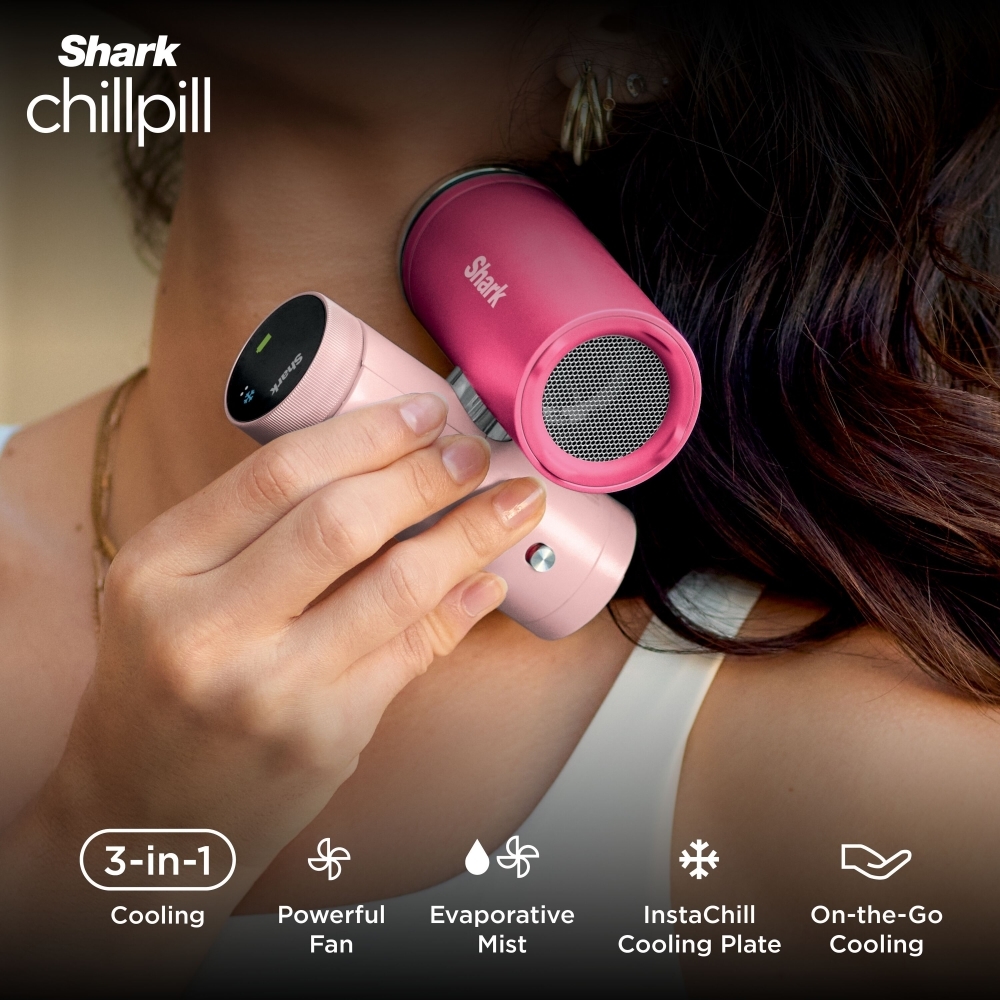 Shark FA022UKPK Cooling and Heating Fan, Pink