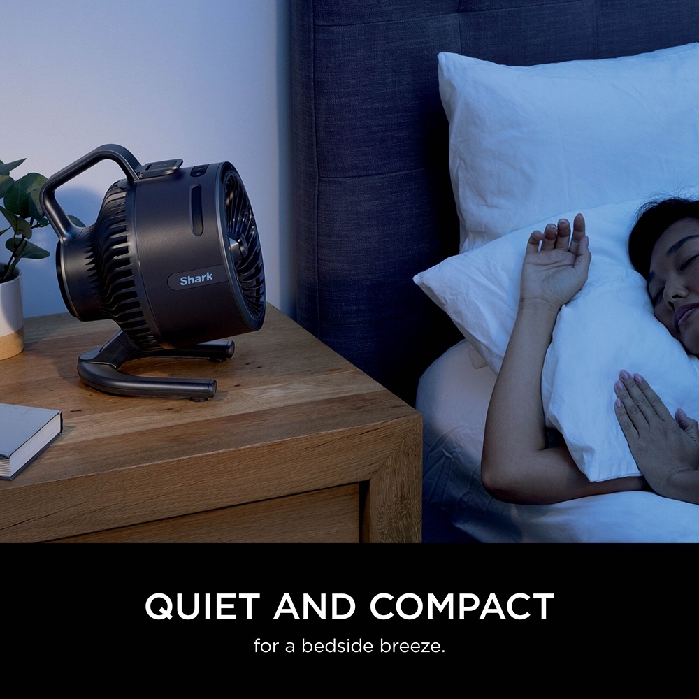 Shark FA050UK FlexBreeze HydroGo Misting Fan, Grey