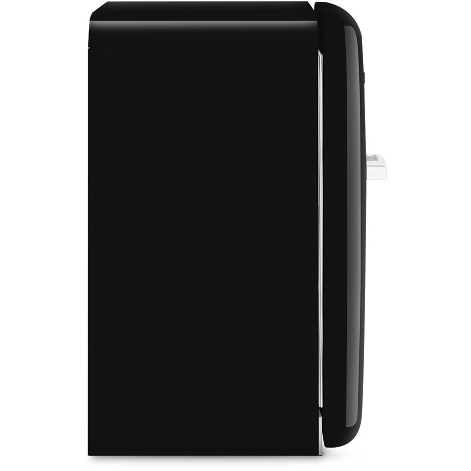 Smeg FAB10HRBL6 Retro Minibar Refrigerator, Black, D Rated